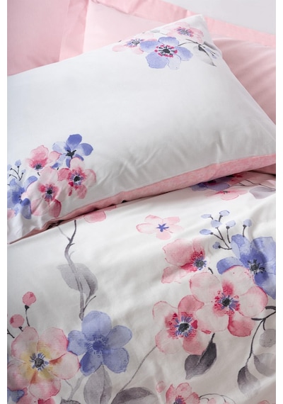 Cotton Box Tek Kişilik Nevresim Takımı Jayda Pembe.