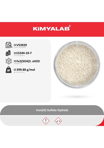 Kimyalab Demir III Sülfat 500 G