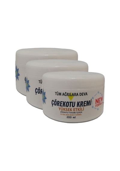 Corex Çörek Otu Kremi 3 Adet 200 Ml Teskin Kremi