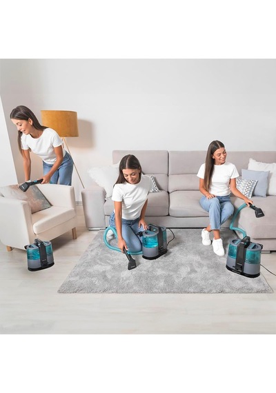 Cecotec Conga 4000 Carpet&spot Clean Xl Halı Ve Leke Temizleyici, 400w, Çift Su Tankı, Su Püskürtme, 12 Kpa Emiş Gücü, 5 M Etki Alanı