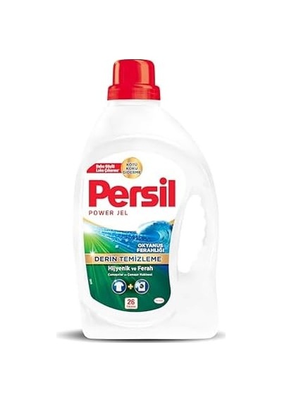 Jel Sıvı Çamaşır Deterjanı Okyanus Ferahlığı 1690ml 26 Yıkama 0.75 LT - 2.5 LT - 12 KG