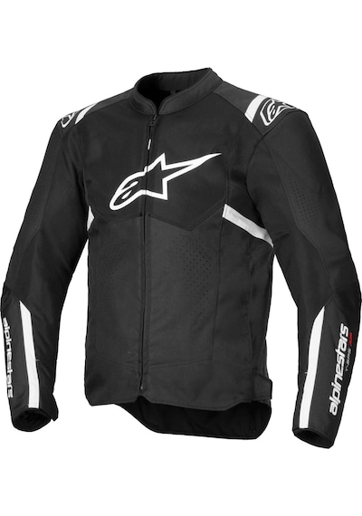 Alpinestars T-sps Air V2 Yazlık Motosiklet Mont Siyah-beyaz