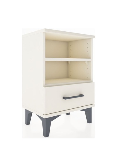 Arges Komodin 2 Raflı Tek Çekmeceli 44x30x64 Aytaşı-aytaşı Aytaşı