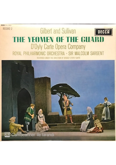 The Yeomen Of The Guard 2 Plaklık Set Lp Klasik Plak