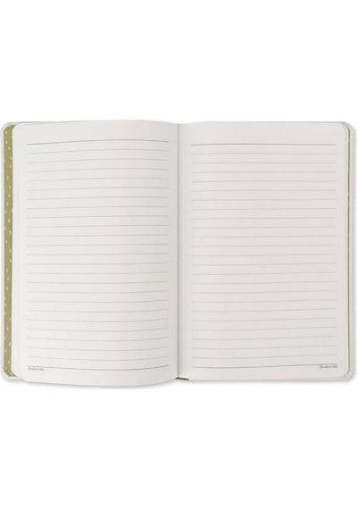 Hisli Şeyler 14X20 Çizgili Defter - Beni Seven De Dikenime Katlan Beyaz