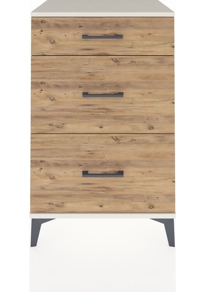 Hyperion Komodin 3 Çekmeceli 60x44x96 Aytaşı-çam Aytaşı