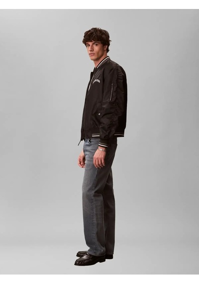Calvin Klein 90s Straıght Blue As, Sco Mavi Erkek Kot Pantolon