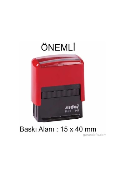 Sırdaş Otomatik Önemli Yazılı Kaşe