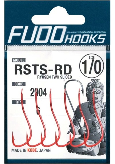 Fudo 2904 Ryusen Çift Tirnak Kırmızı İğne No: 1/0 - Standart