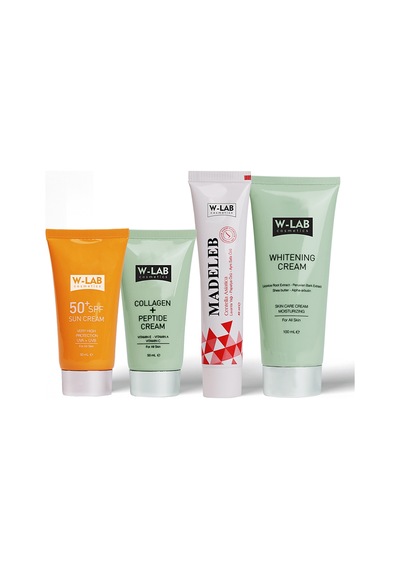 W-Lab Cosmetics Cilt Bakım Seti 4'lü Süper Set