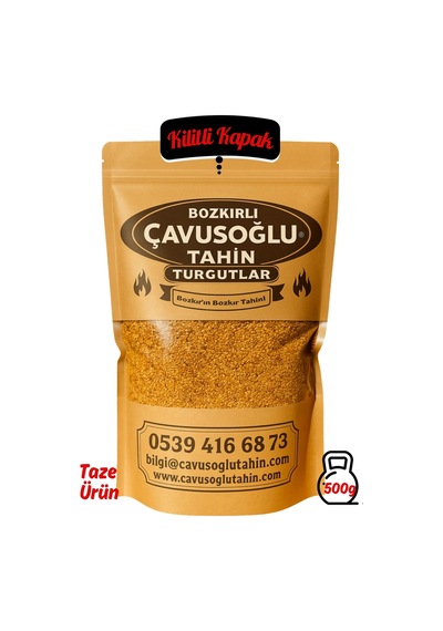 Odun Ateşinde Kavrulmuş Susam 500g + Kavrulmamış Beyaz Çiğ Susam 500g