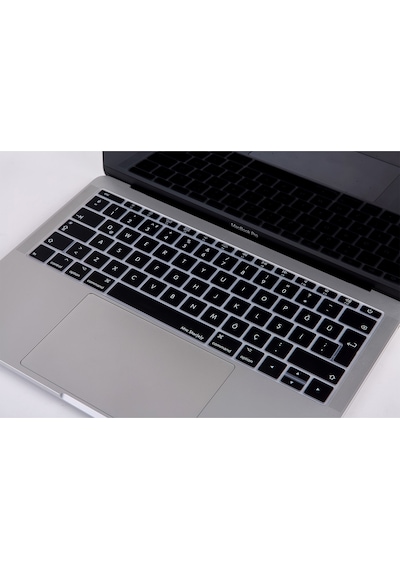Apple Uyumlu MacBook Pro Klavye Koruyucu 13Inc A1708 12Inc A1534 Türkçe Baskı Şeffaf