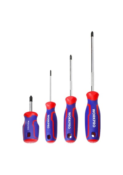 Workpro Wp200505 8 Parça Profesyonel Cr-v Manyetik Tornavida Set