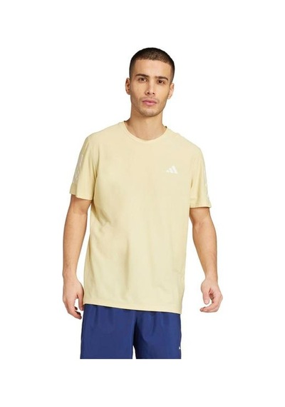 Adidas Own The Run Erkek Sarı Tişört