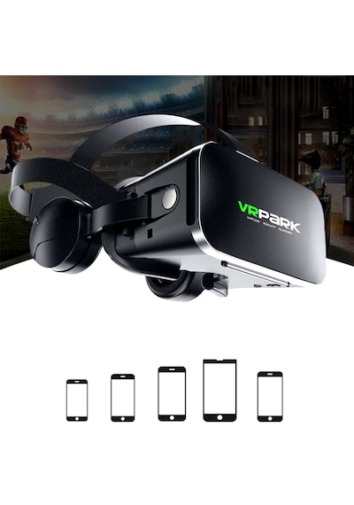 Microcase Vrpark J50 Bluetooth Kulaklıklı 3D Sanal Gerçeklik Gözlüğü