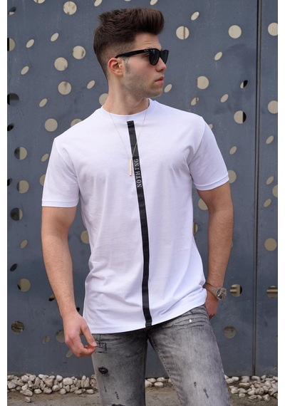 Madmext Madmext Baskılı Beyaz T-shirt 5378-beyaz Beyaz Madmext Madmext Baskılı Beyaz T-shirt 5378-beyaz Beyaz