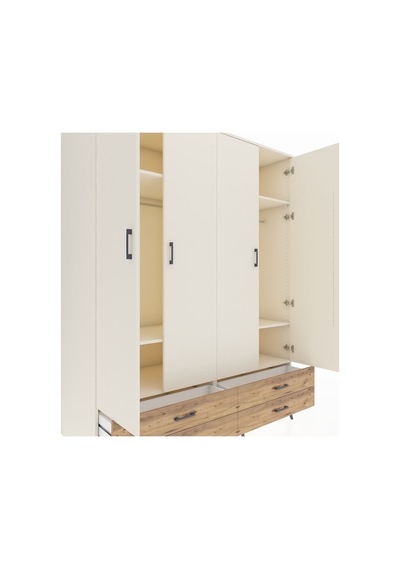 Kronos Gardrop 6 Raflı 4 Çekmeceli 2 Askılı 176x59x221 Aytaşı-aytaşı/çam Aytaşı/çam Kronos Gardrop 6 Raflı 4 Çekmeceli 2 Askılı 176x59x221 Aytaşı-aytaşı/çam Aytaşı/çam