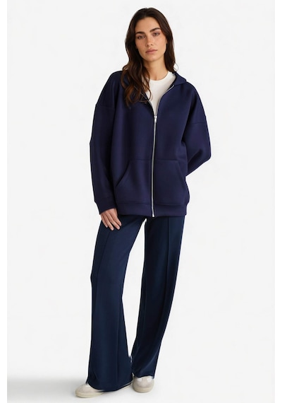 Defacto Relax Fit Normal Bel Düz Paça Modal Pantolon G2912ax25aunv245 Lacivert