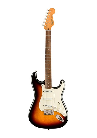 Squier 0374010500 Classic Vibe '60s Stratocaster Elektro Gitar 3-color Sunburst Laurel Klavye 60'lar Dönemi Özellikleri Ve Sıcak Tonlar Squier 0374010500 Classic Vibe '60s Stratocaster Elektro Gitar 3-color Sunburst Laurel Klavye 60'lar Dönemi Özellikleri Ve Sıcak Tonlar
