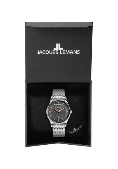 Jacques Lemans London 1-2193ı Erkek Kol Saati Gri