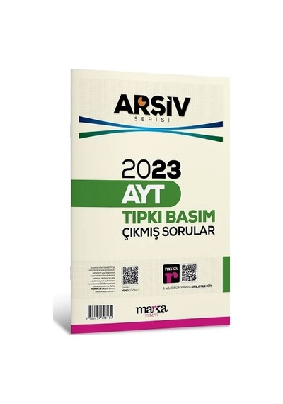 2023 Ayt Arşiv Serisi Tıpkı Basım Çıkmış Sorular Tamamı Video Çözümlü
