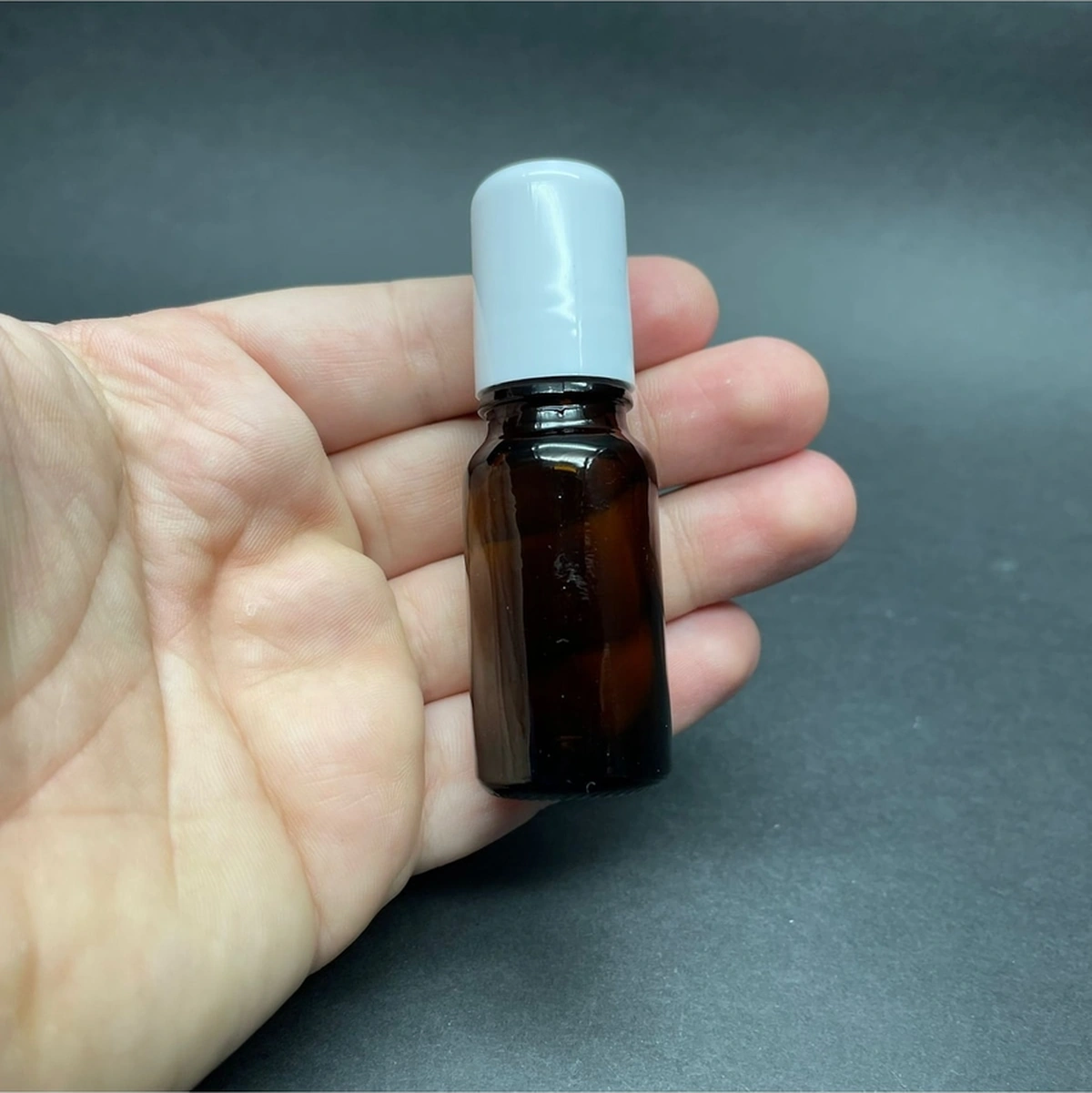 10ml Kahverengi Cam Şişe Roll-on Şişe, 102 Adet, Bilye Başlıklı Şişe, Cam Şişe, Roll-on Şişesi, Amber Şişe
