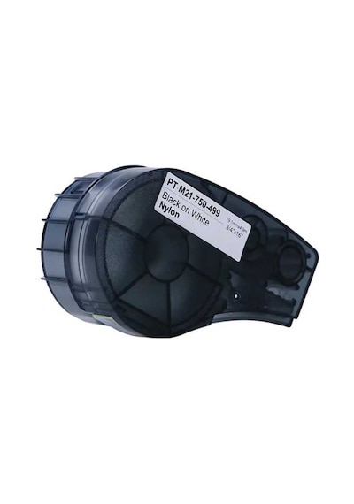 Brady M21-750-499 Muadil Etiket Kaseti Beyaz Üzeri Siyah 19,1mm X 4,9m 1
