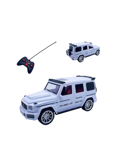 Oyuncak Uzaktan Kumandalı Şarjlı Jeep 689s-94a Suv Yüksek Hızlı Off-road Arazi Aracı Beyaz