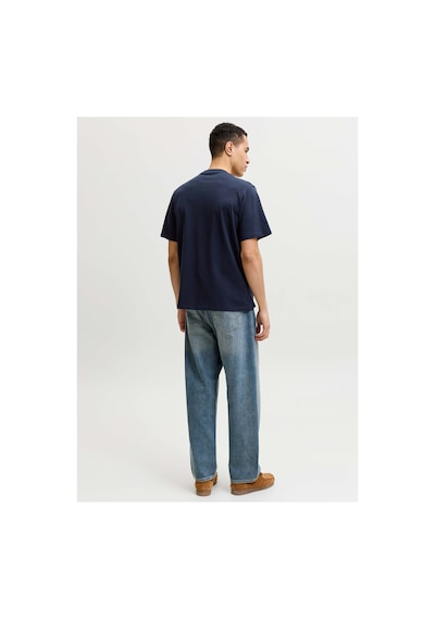 Jack & Jones Jorhyeres Mınımal Tee Ss Crew Neck Lacivert