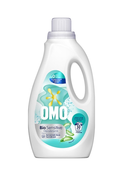 Omo Bio Sensitive Hipoalerjenik Sıvı Çamaşır Deterjanı 1500 Ml Diğer