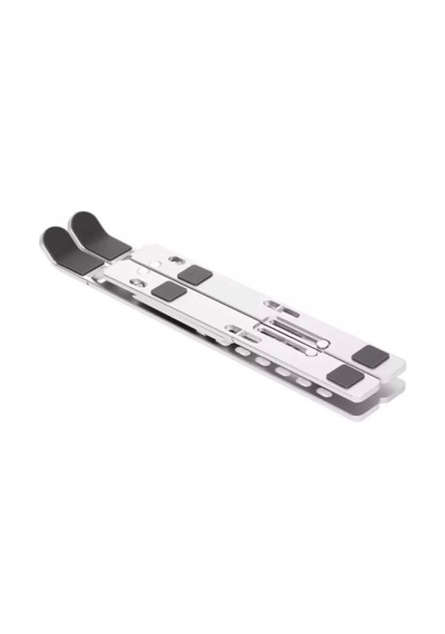 Arabulalaca Apple Uyumlu MacBook Air 13 Inç A3240 M4 2025 Notebook Katlanabilir Taşınabilir Metal Standı Klavye + Stand