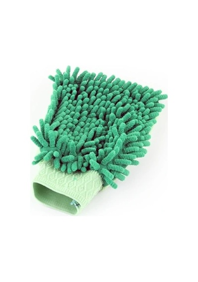 Mikrofiber Temizlik Eldiveni - Araç Yıkama Eldiveni Oto Yıkama Temizleme Cila Eldiveni Açık Füme