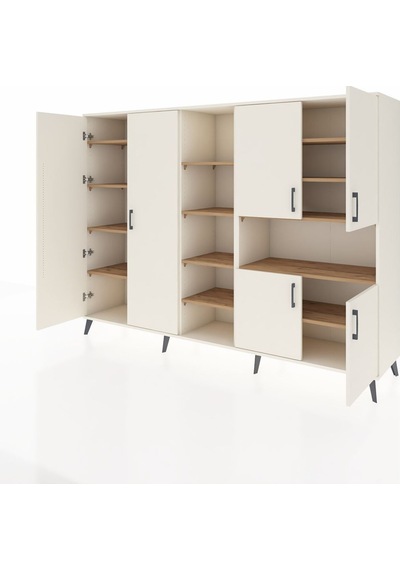 Hyperion Dolap 13 Raflı 6 Kapaklı 220x44x163 Aytaşı-aytaşı/çam Aytası/atlas Çam - Aytası Hyperion Dolap 13 Raflı 6 Kapaklı 220x44x163 Aytaşı-aytaşı/çam Aytası/atlas Çam - Aytası