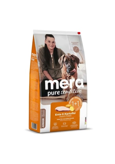 Mera Pure Sensitive Junior Ördekli Patatesli Büyük Irk Yavru Köpek Maması 12,5 Kg