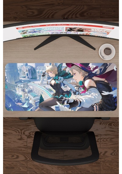 Lyney Genshin Impact Anime Gacha V1 - 70x30 Xl Gaming Mouse Pad Fare Altlığı