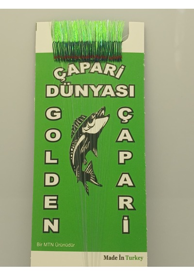Golden 50 İğneli İstavrit Kösteği 10 No Siyah İğne -0,15 Mm Köstek Fıstık Yeşil