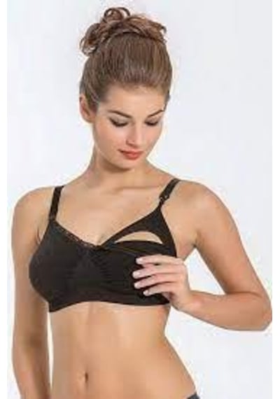 Miss Fit Camasironline Mıss Fıt 11036 Dikişsiz V Yaka Emzirme Sütyeni