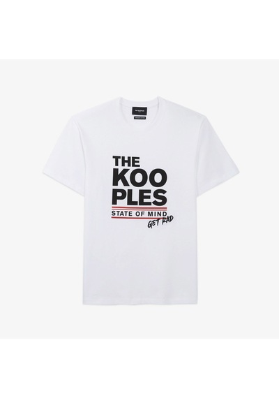 The Kooples Erkek Beyaz T-shırt