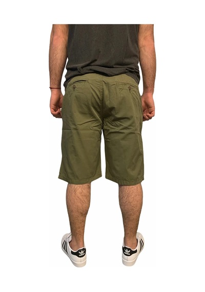 Superfly Chino Erkek Haki Şort 21706-03 Siyah