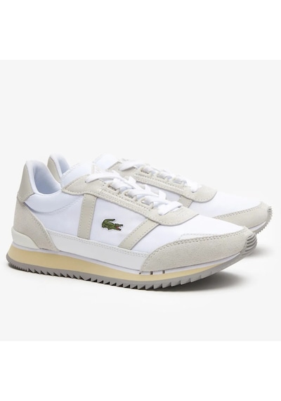 Lacoste Lacoste Partner Retro Womens Sneaker Kadın Günlük Spor Ayakkabı Beyaz Beyaz
