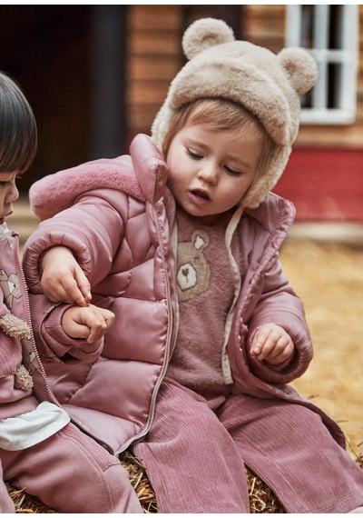 Mayoral Kız Bebek Yumuşak Şişme Mont Pembe