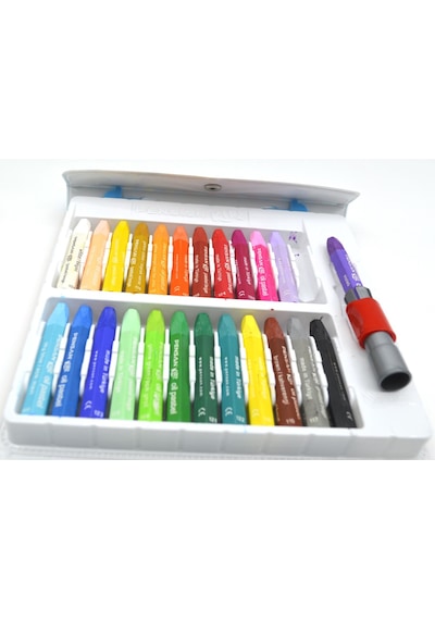 Pensan Kidz Çantalı Pastel Boya 24 Renk
