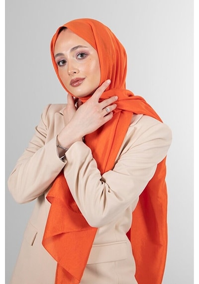 Yeşil Brisa Vual Şal - Std / Oranj