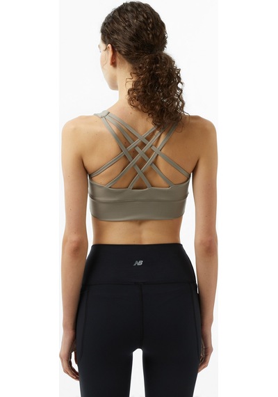 New Balance Classic Kadın Bej Koşu Bra Wnb1534sot