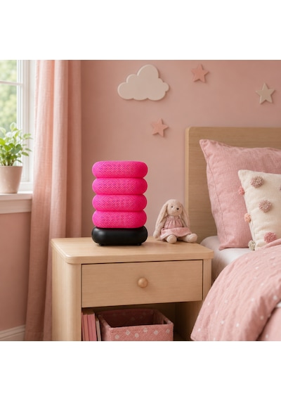 Soft Glow Masa Lambası - Fiş Bağlantılı Pembe