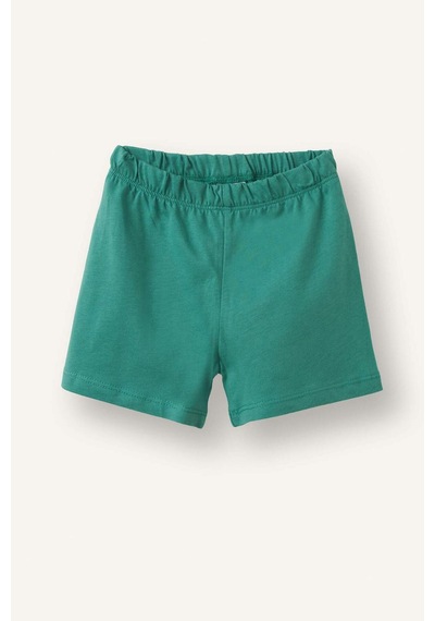 Defacto Baskılı Kısa Kollu Üst Şort Alt 2li Pijama Takımı Erkek Bebek H8217a526hser105 Ekru-er105