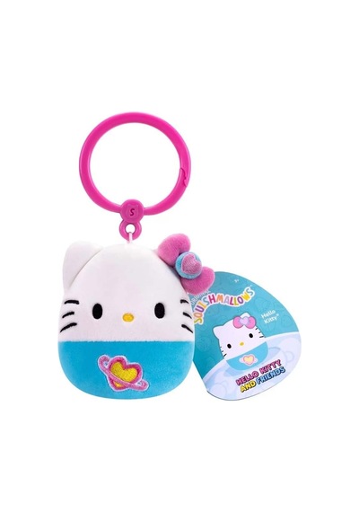 Squishmallows Hello Kitty Serisi Klipsli 9 Cm