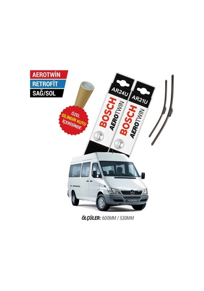 Mercedes Sprinter Silecek Takımı 1995-2006 Aerotwin