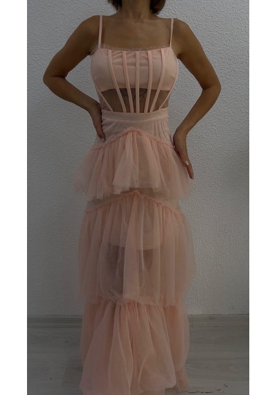 BMD Tüllü Princess Elbise 001