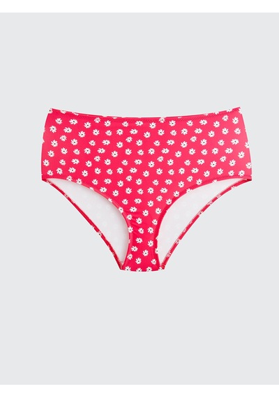 Lcw Dream Pembe Desenli Kadın Bikini Alt